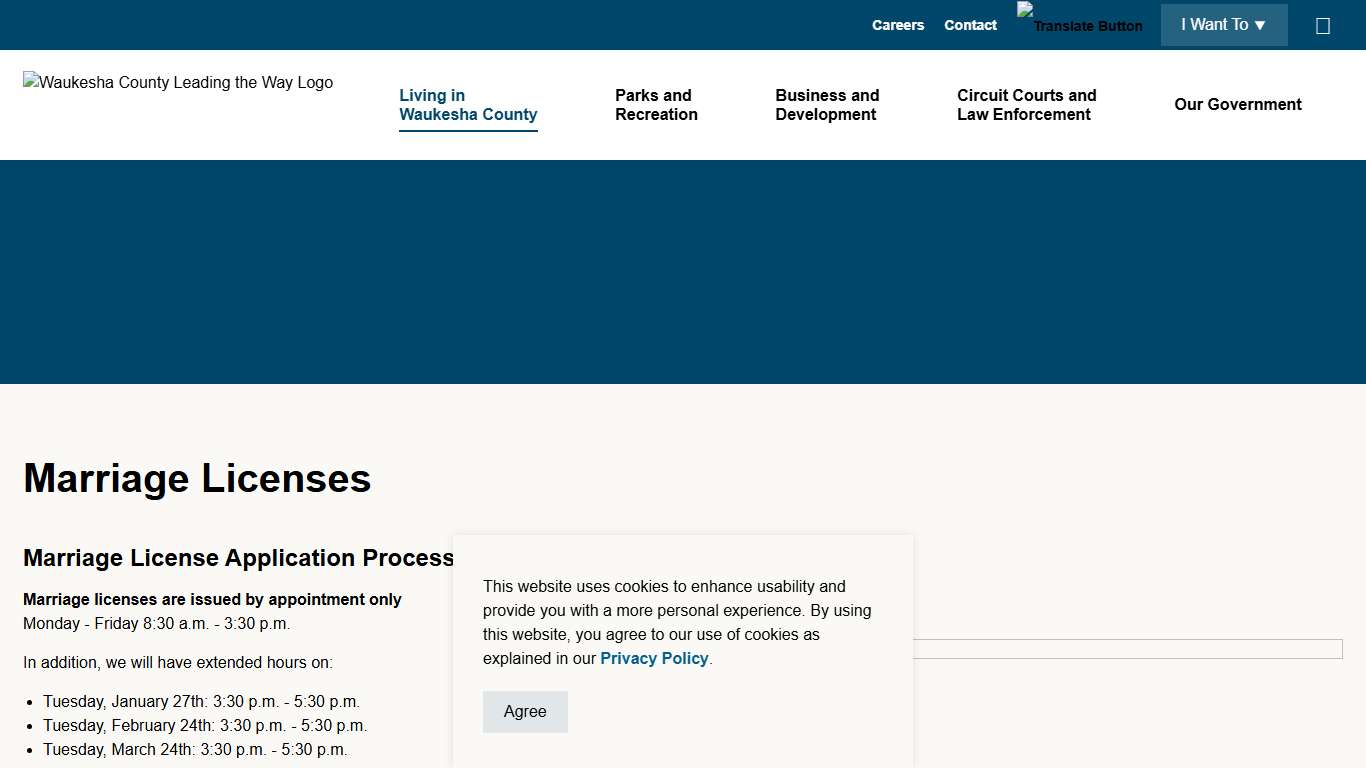 Marriage Licenses | Waukesha County